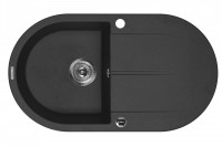 View Piva 1-bowl Sink with Draining Board Piva 1-bowl Sink with Draining Board for Kitchen