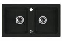 View Granite Zorba 2-bowl Kitchen Granite Sink Granite Zorba 2-bowl Kitchen Granite Sink for Kitchen