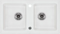 View Zorba 2-bowl sink (2 Hole) without draining board ZQZ_A203 Zorba 2-bowl sink (2 Hole) without draining board ZQZ_A203